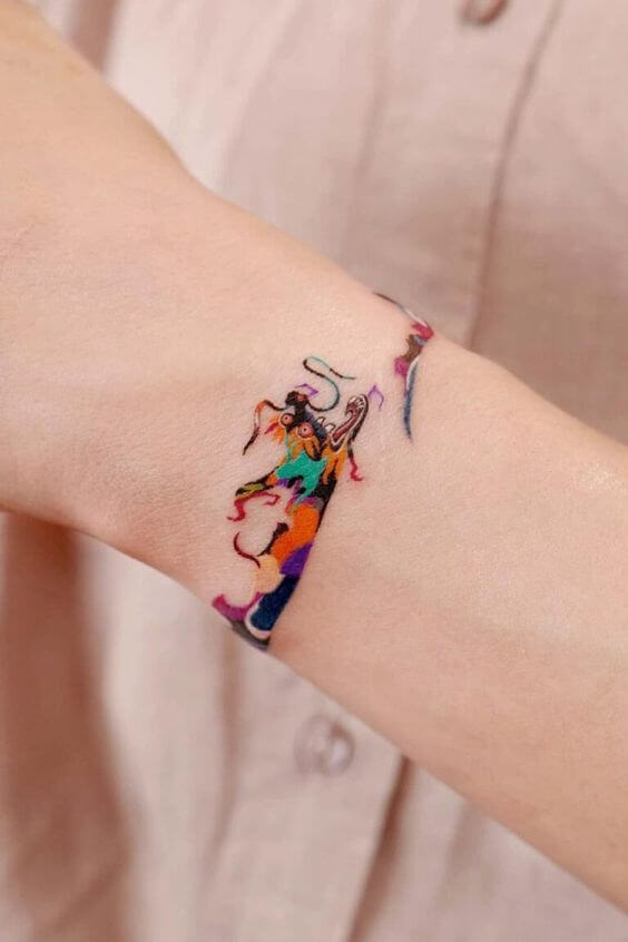 30 Fabulous Tattoo Bracelets Are About To Become Your New Favorite Accessory - 199