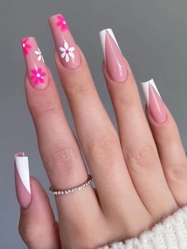 30 Floral Nail Designs Plant The Garden On Your Fingertips - 227
