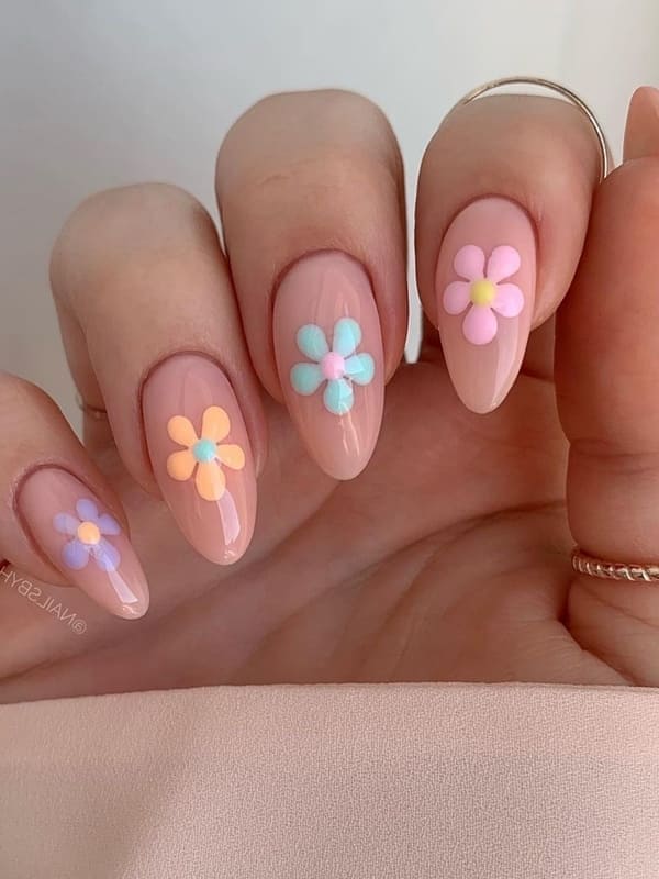 30 Floral Nail Designs Plant The Garden On Your Fingertips - 231