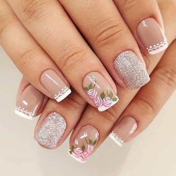 30 Floral Nail Designs Plant The Garden On Your Fingertips - 233