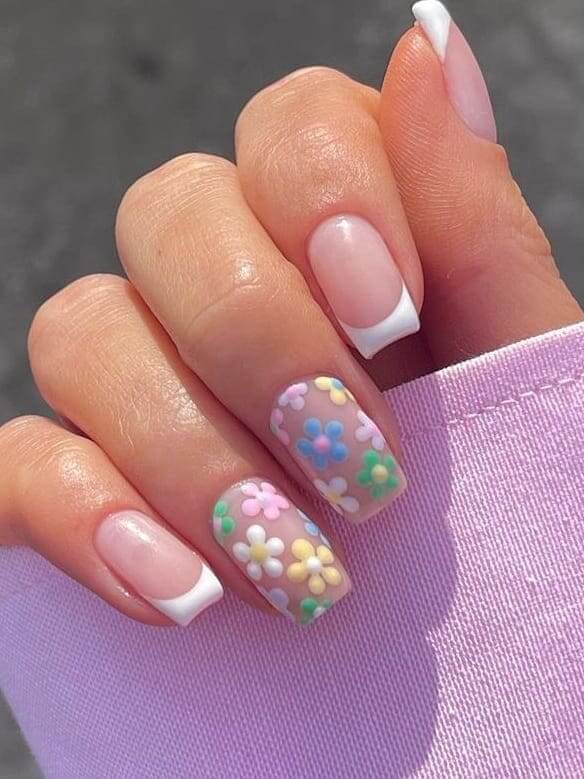 30 Floral Nail Designs Plant The Garden On Your Fingertips - 237