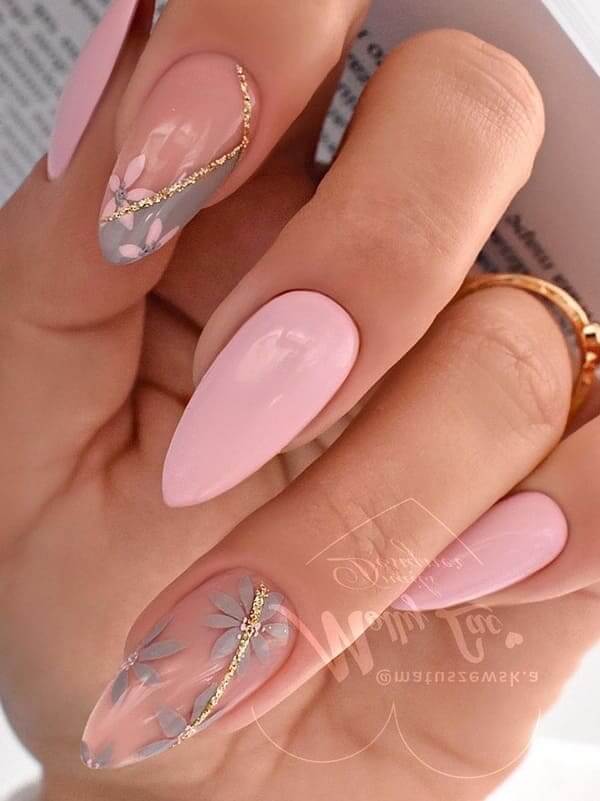 30 Floral Nail Designs Plant The Garden On Your Fingertips - 241