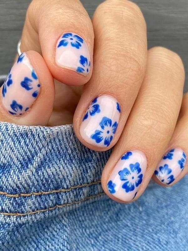 30 Floral Nail Designs Plant The Garden On Your Fingertips - 245