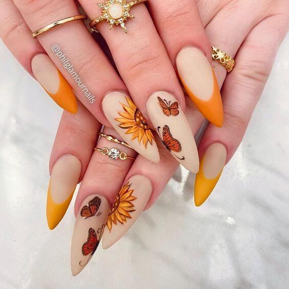 30 Floral Nail Designs Plant The Garden On Your Fingertips - 203