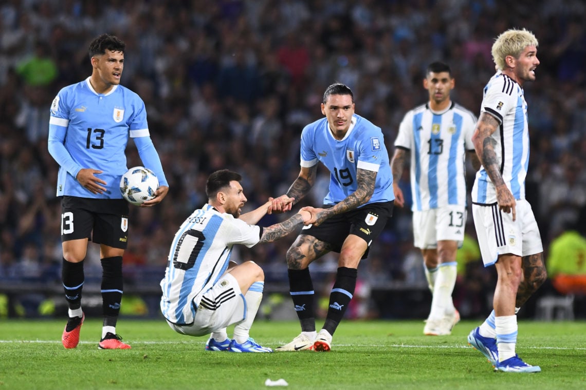 Lionel Messi says Uruguay need to learn respect after facing off against  Darwin Nunez's side last