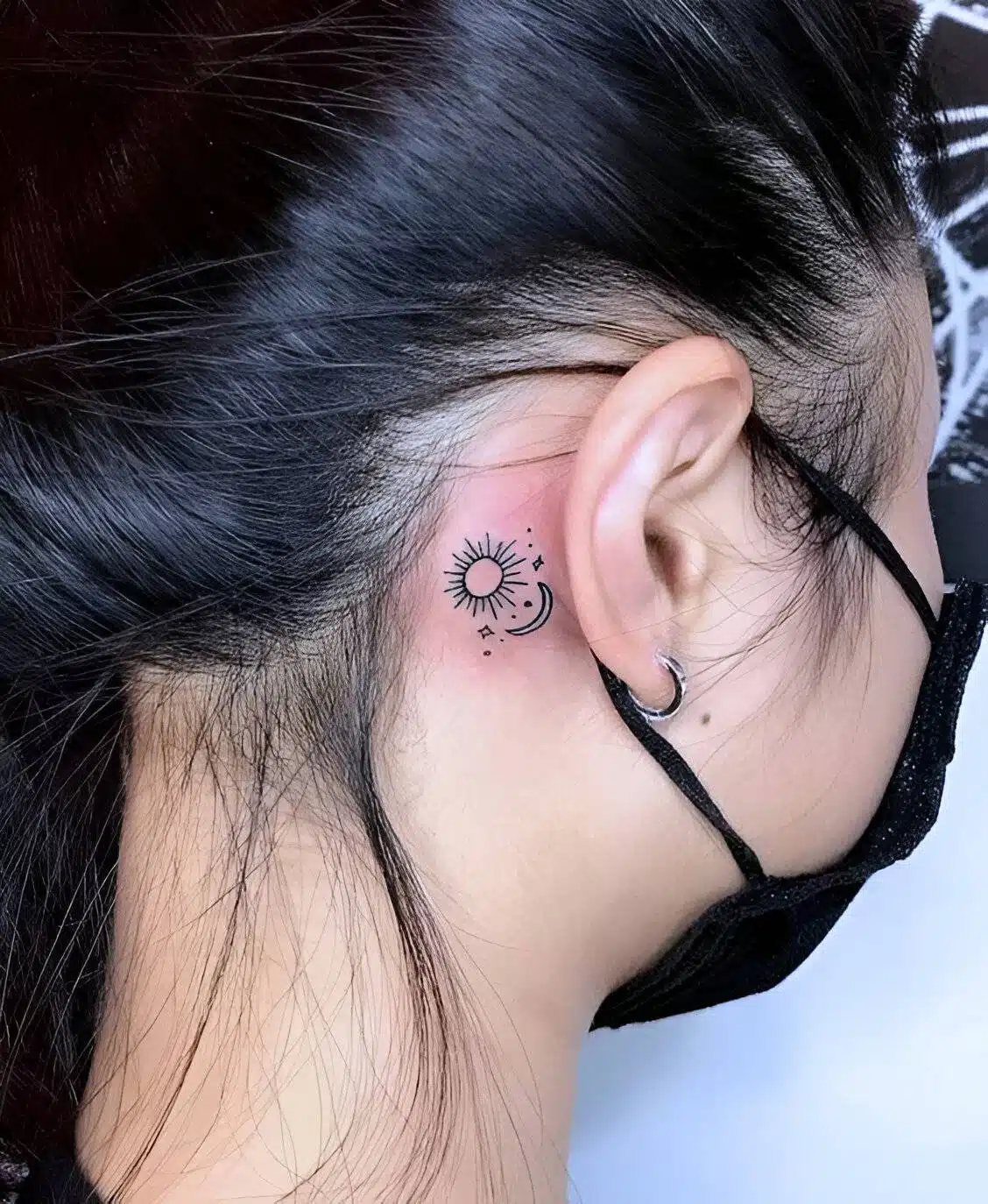 25 Low-key Stunning Behind The Ear Tattoos To Get ASAP - 193
