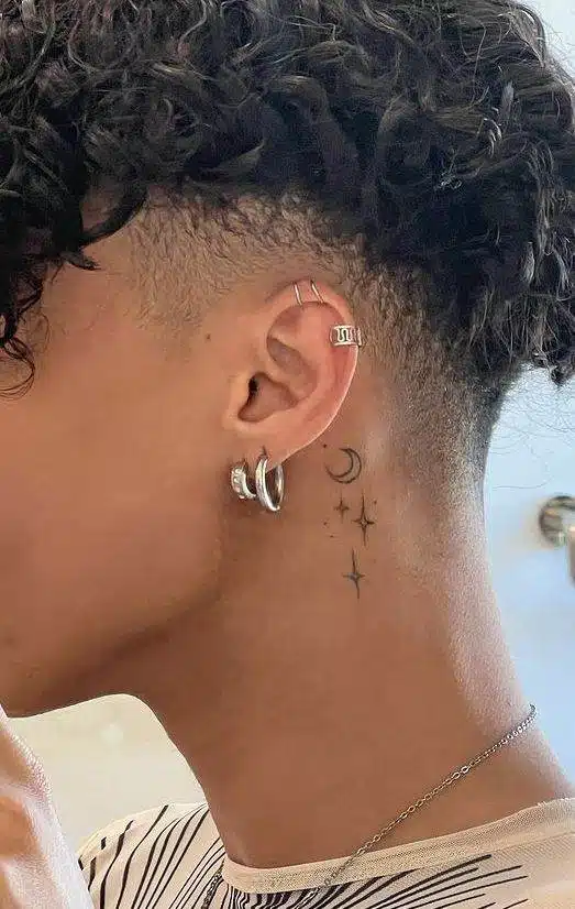25 Low-key Stunning Behind The Ear Tattoos To Get ASAP - 201
