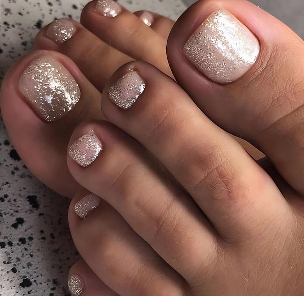 38 Best Wedding Toe Nails To Instantly Glam Up - 251