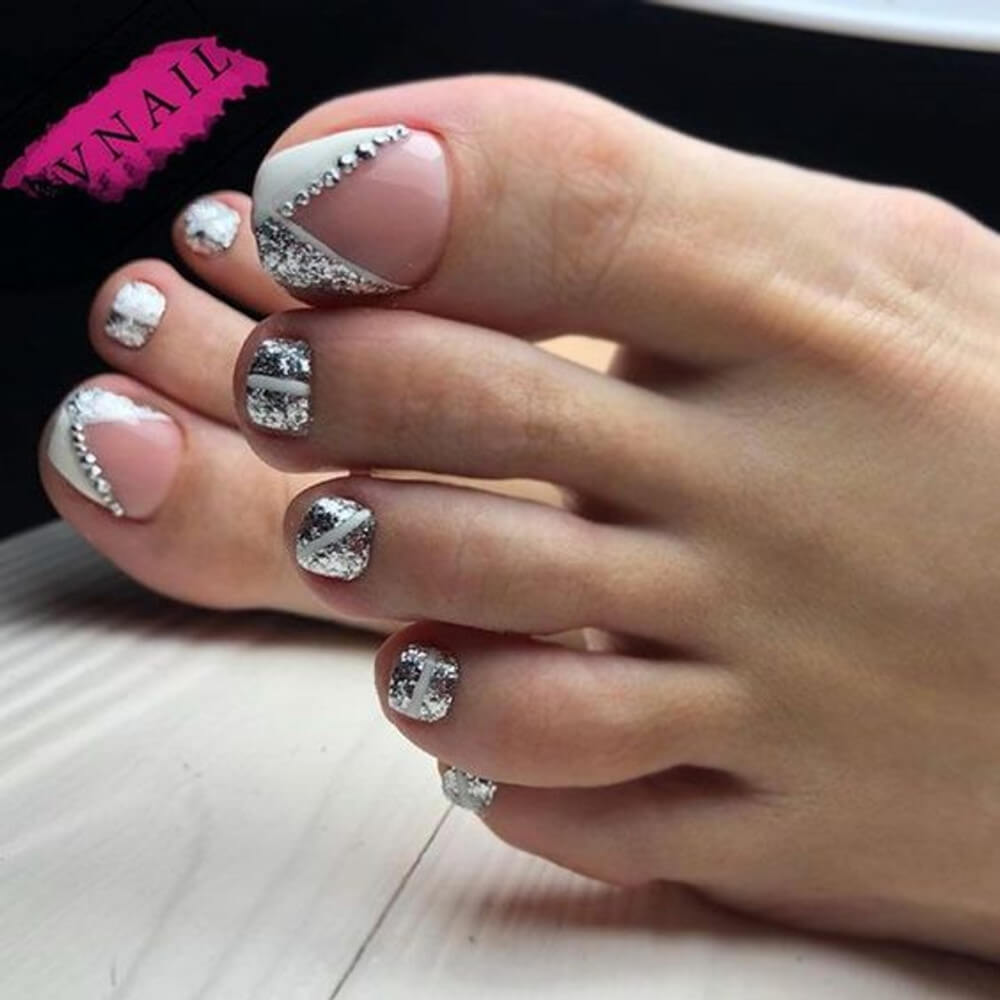 38 Best Wedding Toe Nails To Instantly Glam Up - 247