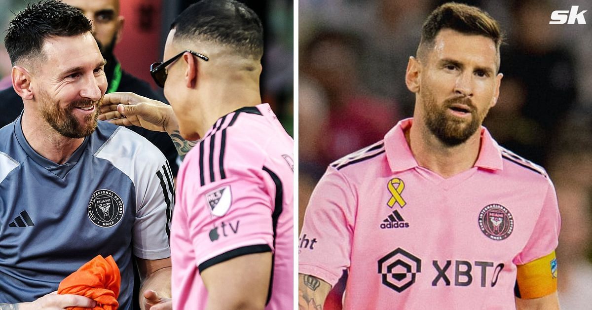 Definition of star struck” - Lionel Messi meets Daddy Yankee, fans left  speechless as viral images emerge