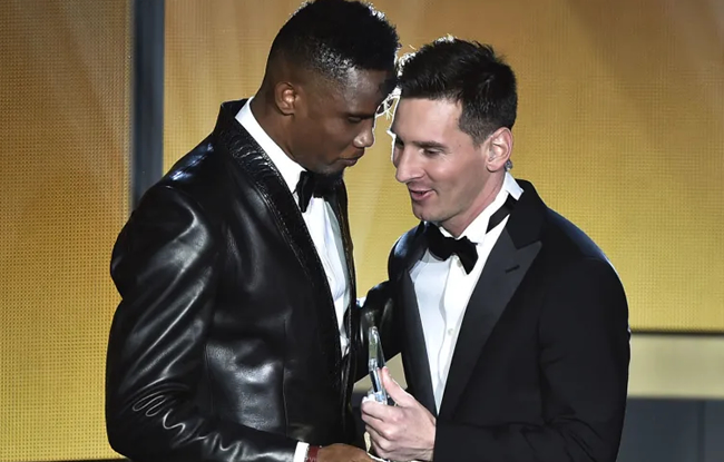 Ballon d'or France Football : Le contre-pied de Samuel Eto'o |  Sport-ivoire.ci