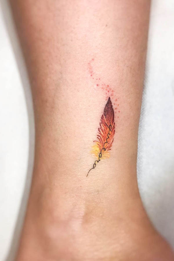 phoenix tattoos by @disegnarti