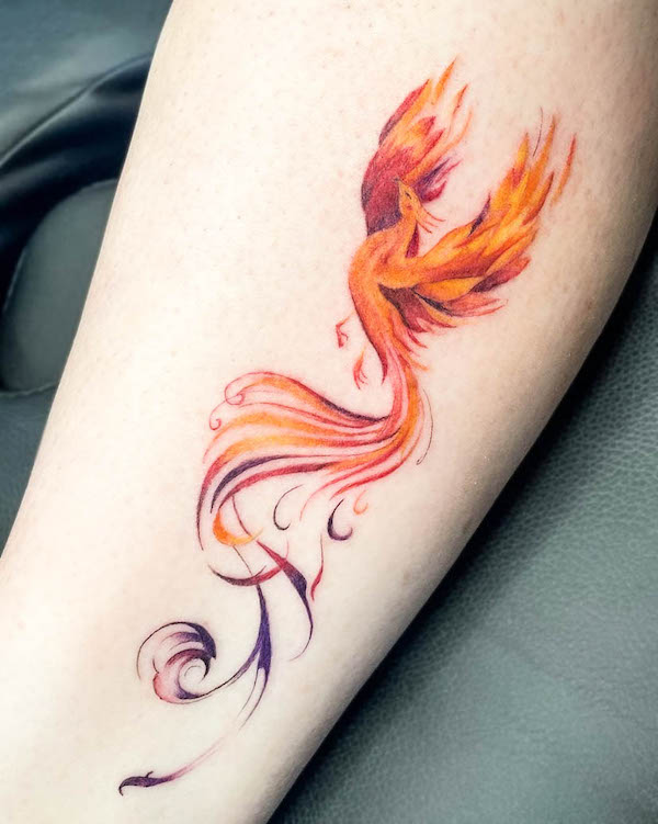 phoenix tattoos by @keirareneetattoos