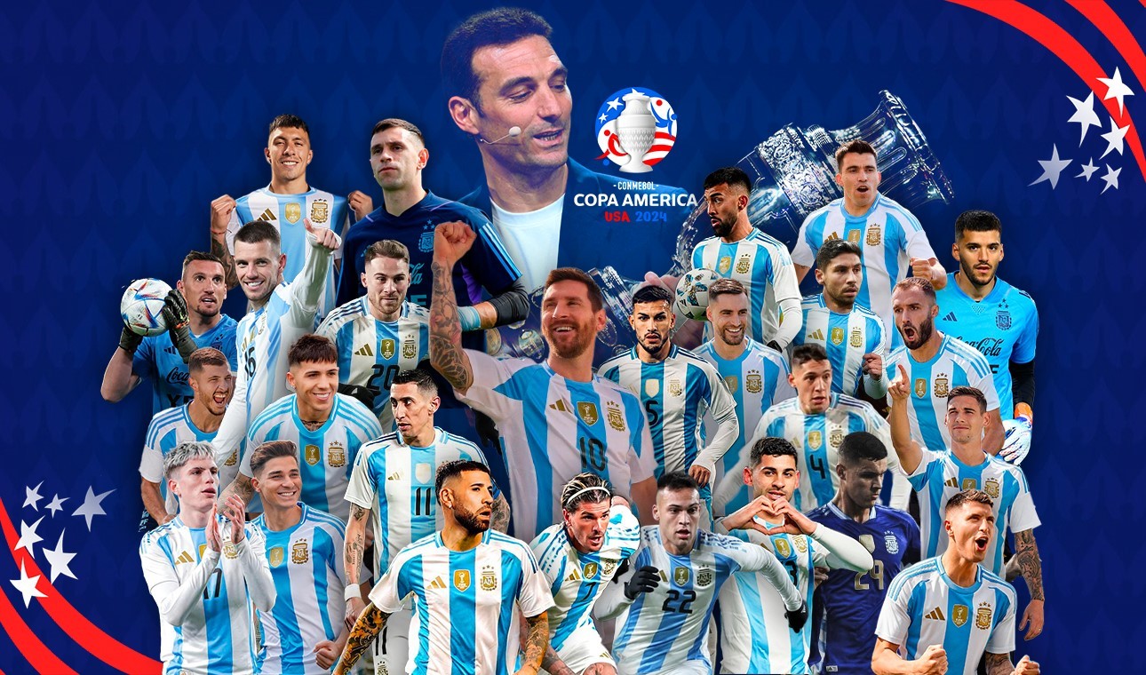 Official Argentina team announces list and shirt numbers of players