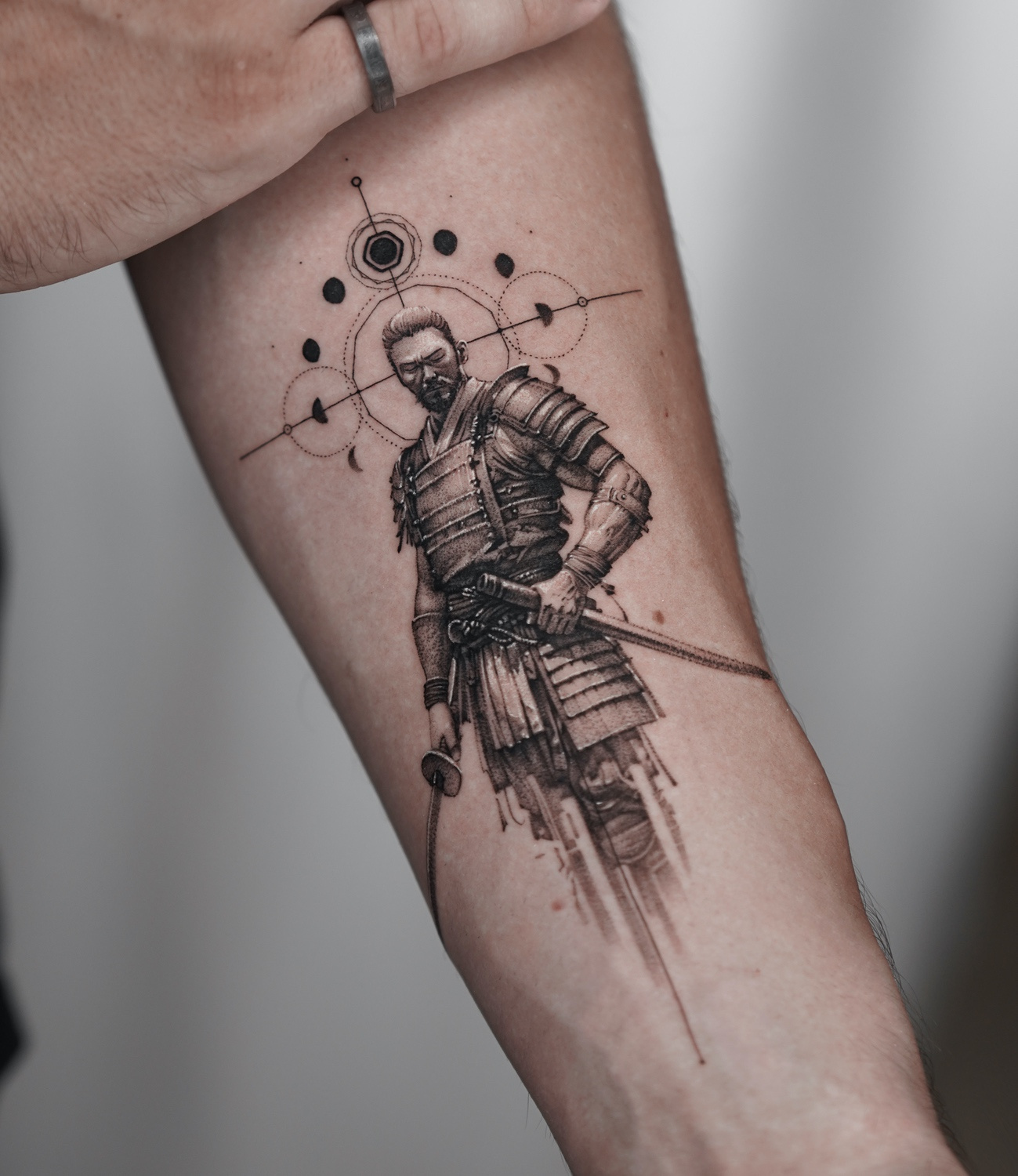 Tattoo artist Ogi