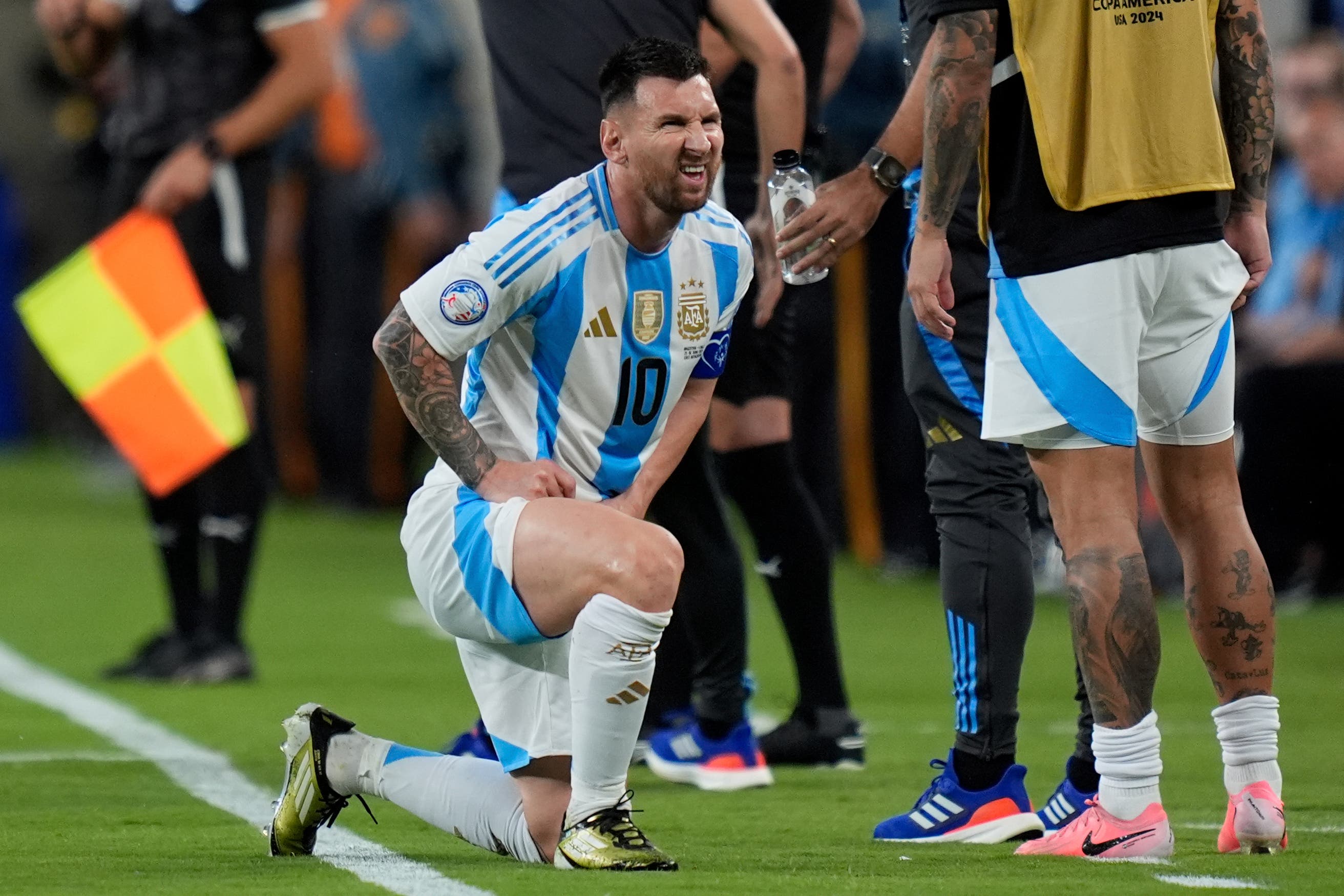 Lionel Messi to rest for Argentina's final Copa America group match against  Peru with leg injury | The Independent