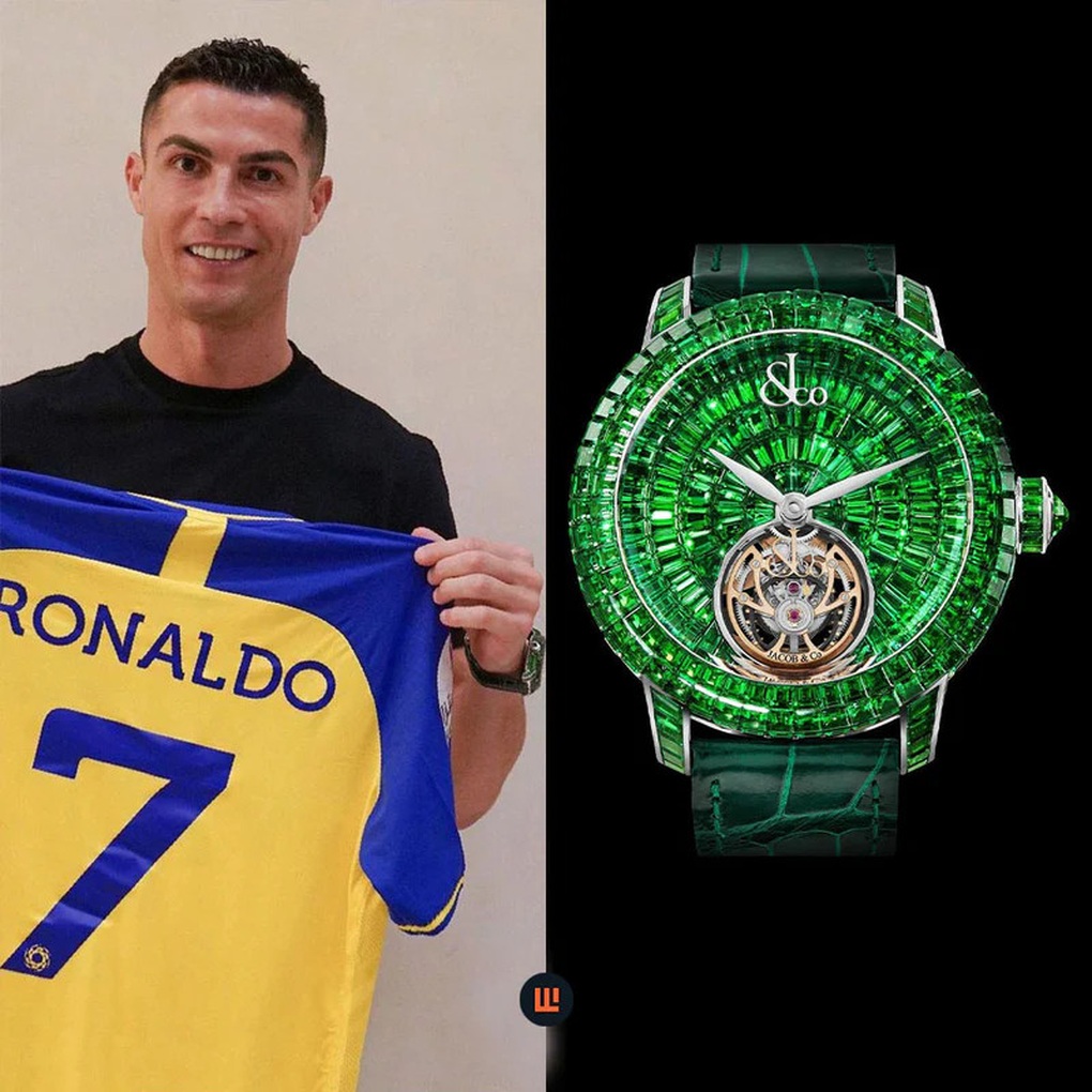 Bóc giá bộ sưu tập đồng hồ tiền tỷ, nạm kim cương của Cristiano Ronaldo - 8