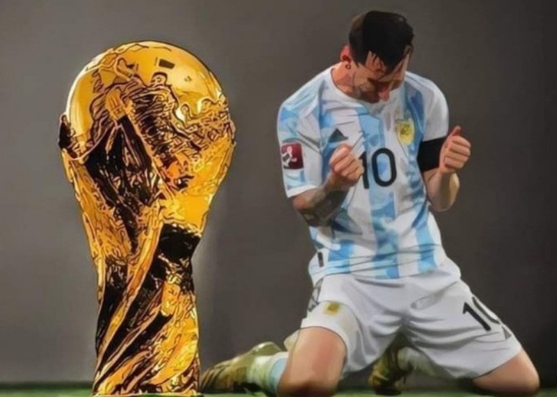 Messi hướng tới 'cú ăn ba' độc nhất vô nhị tại World Cup 2022 | baotintuc.vn