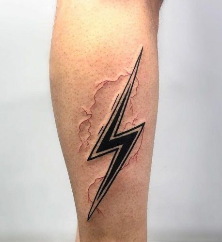 Unleash the Storm: 18 Striking Lightning Bolt Tattoo Designs for Electrifying Expression in 2024