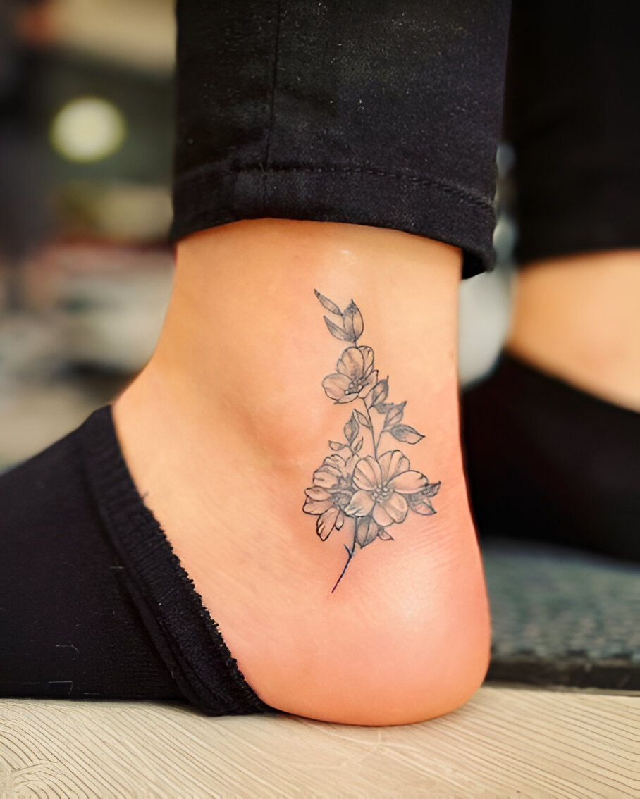 Beautiful Ankle Tattoo Designs to Elevate Your Charm