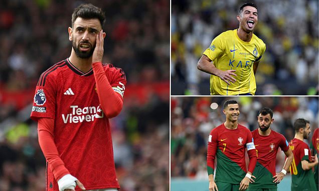 Cristiano Ronaldo 'wants Bruno Fernandes to join him at Al-Nassr' as the  Man United captain is linked with a '£90m move to Saudi Arabia' | Daily  Mail Online