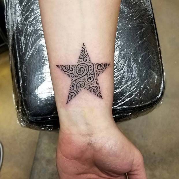 Explore 18 Stunning Geometric Star Tattoo Designs for 2024: Unique Patterns, Bold Ideas, and Creative Sleeve Options