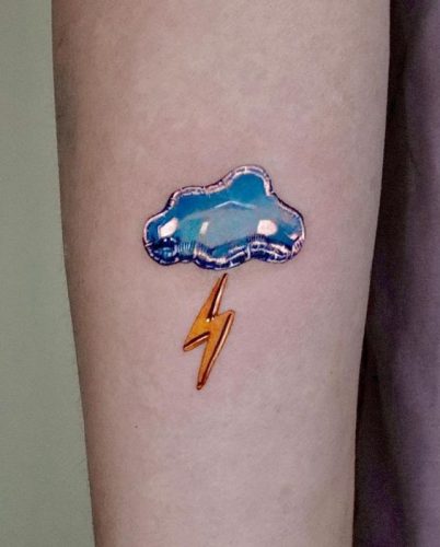 Unleash the Storm: 18 Striking Lightning Bolt Tattoo Designs for Electrifying Expression in 2024