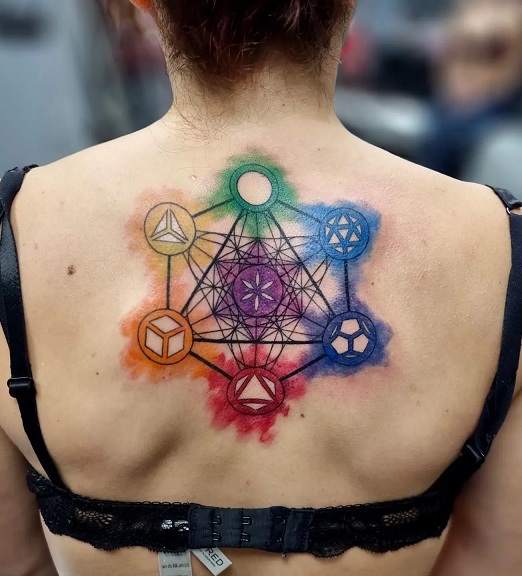 Elegant Chakra Design Tattoo