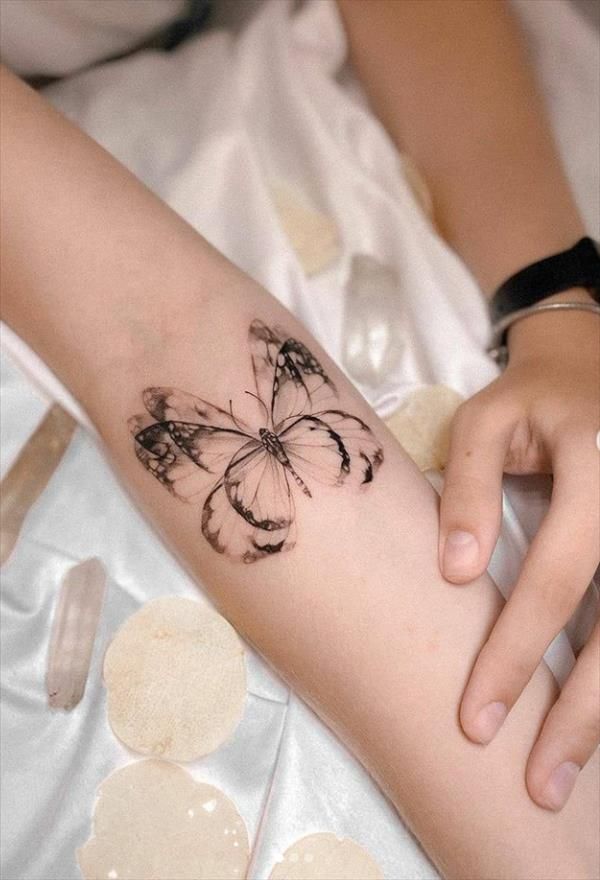 Tattoo design |Wonderful Butterfly tattoo design-A symbol of happiness and love! - Mycozylive.com | Hand tattoos for girls, Tattoos, Butterfly tattoo designs