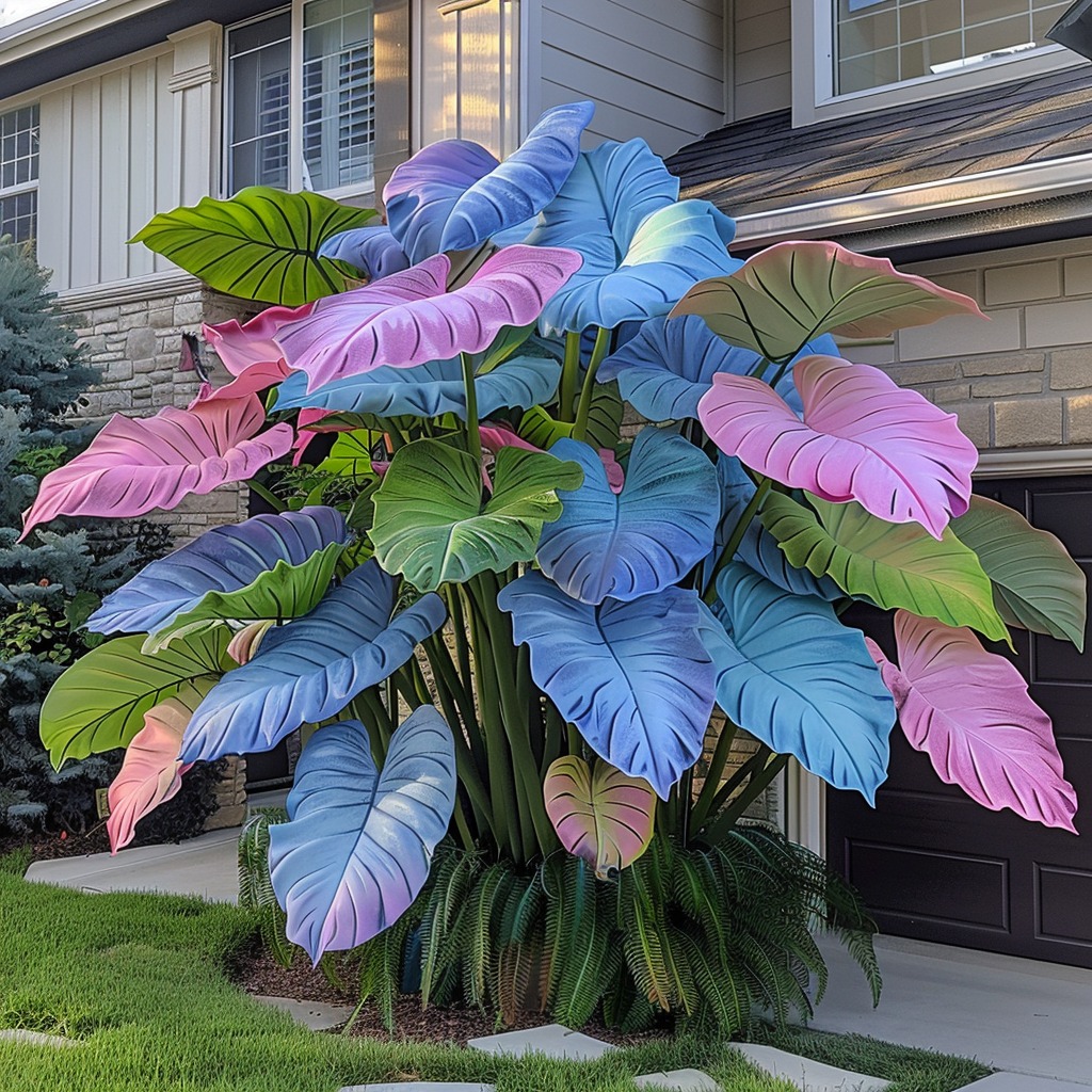 Elephant Ear 'Pastel Dreams'