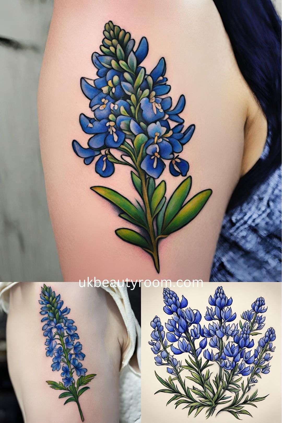 Bluebonnet Tattoo