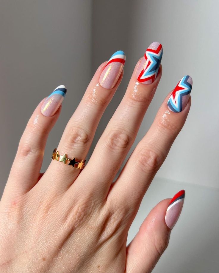 Celebrating Independence with Style: 4th of July Nails 24 Ideas