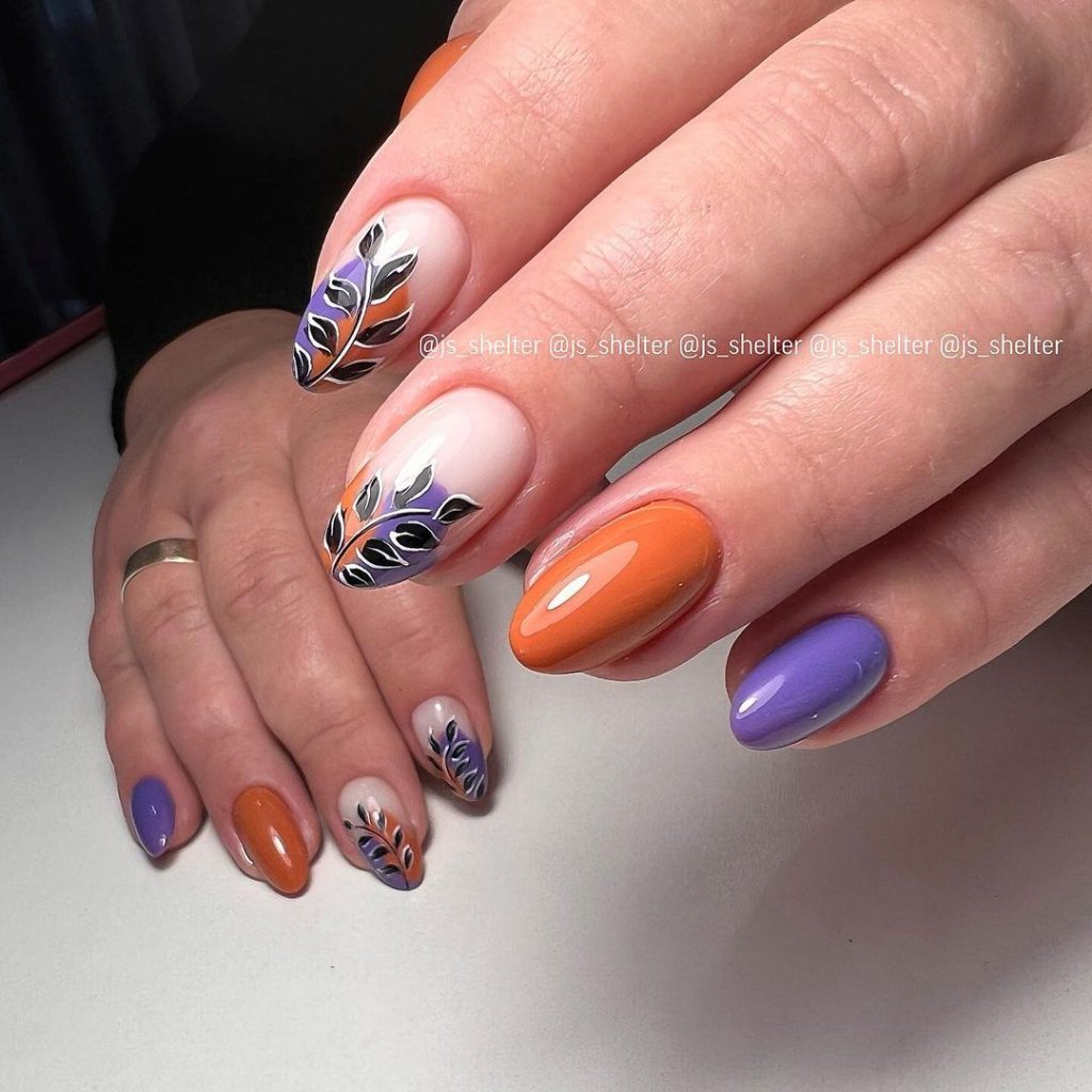 Fall Leaves Nail Art 25 Ideas: A Guide to Gorgeous Autumn Manicures