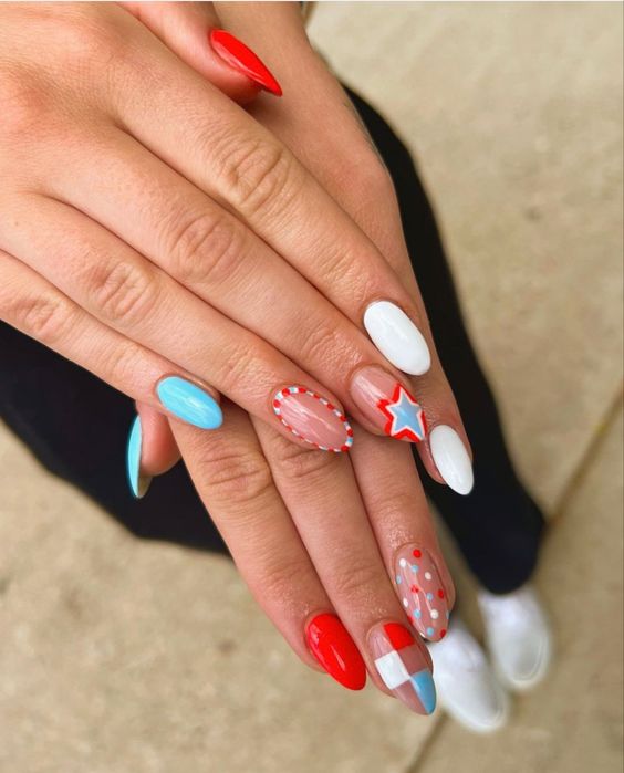 Celebrating Independence with Style: 4th of July Nails 24 Ideas