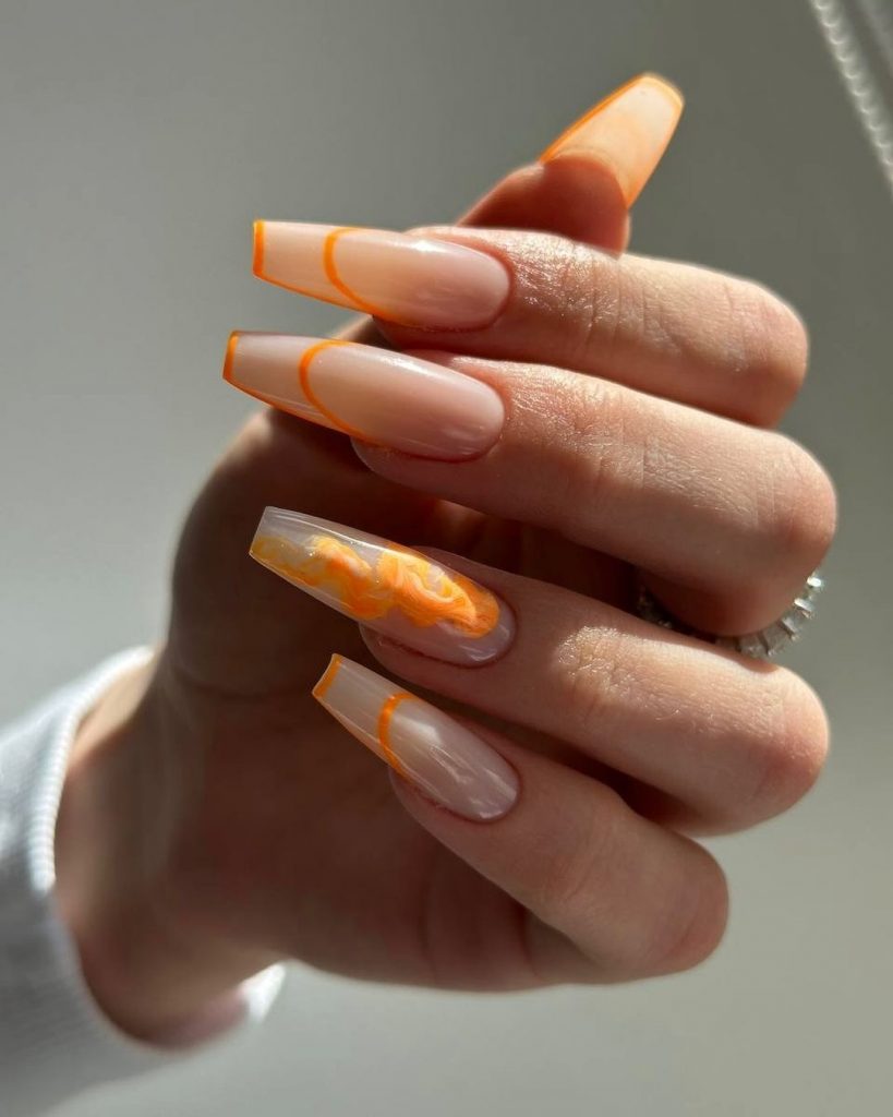 Orange Fall Nails 25 Ideas: The Ultimate Guide to Seasonal Chic