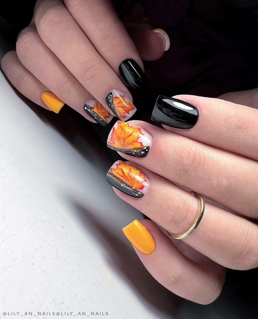 Orange Fall Nails 25 Ideas: The Ultimate Guide to Seasonal Chic