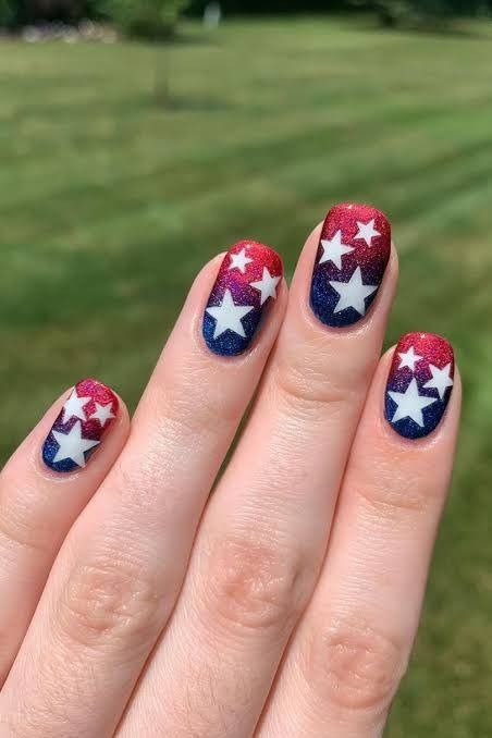 Celebrating Independence with Style: 4th of July Nails 24 Ideas