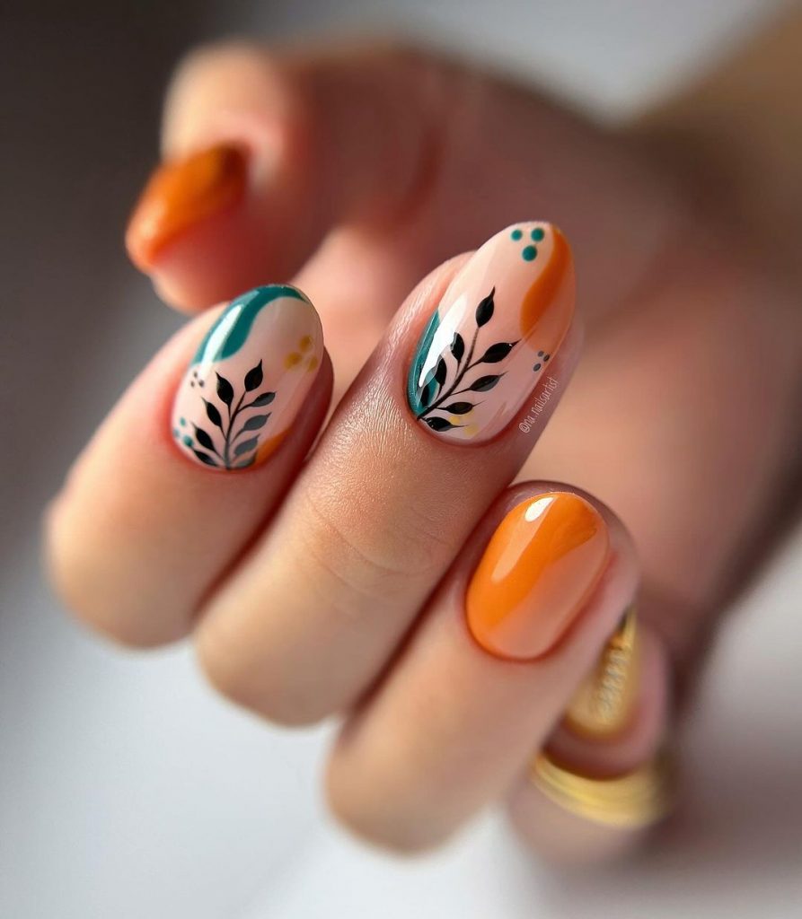 Fall Leaves Nail Art 25 Ideas: A Guide to Gorgeous Autumn Manicures